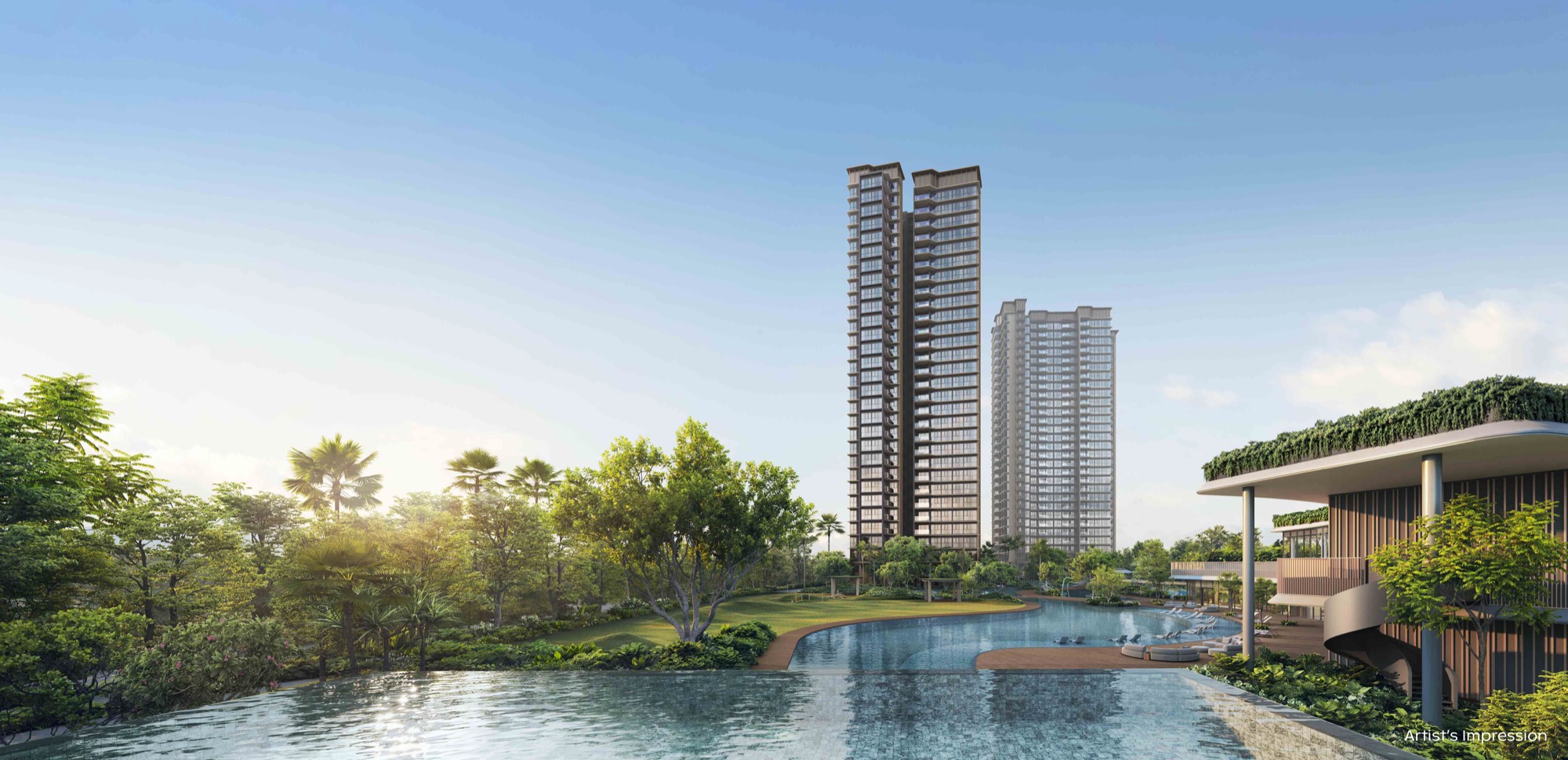 Thomson Reserve — 50m Infinity Lap Pool at the Island Club